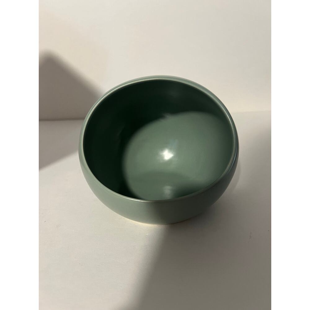 NIB Year & Day Salt Cellar Ceramic Stoneware Kitchenware Palm Blue Green - Picture 9 of 11